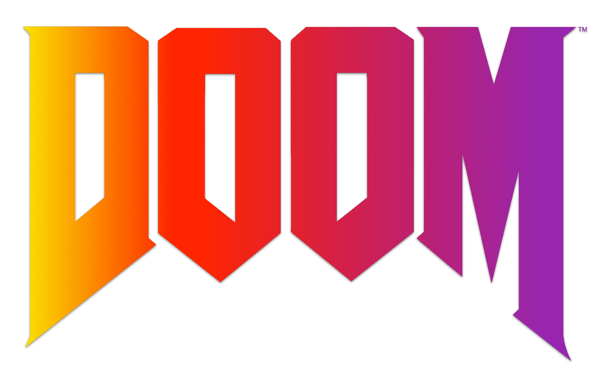 Doomed слова. Doom логотип. Логотип Doom 2016. Doom надпись. Doom 2016 надпись